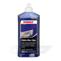 Кольоровий поліроль з воском синій 250 мл SONAX Polish & Wax Color NanoPro (296241)
