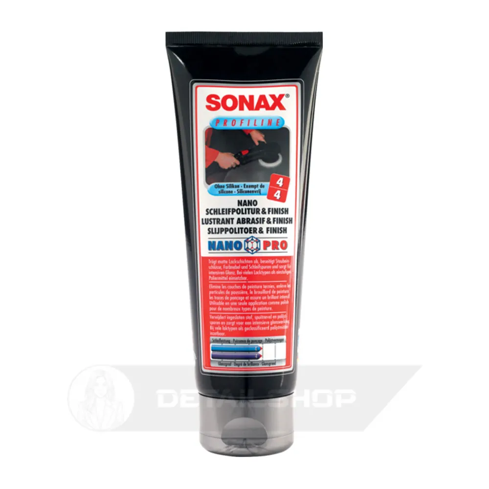 Полірувальна паста для ЛФП 250 мл SONAX Profiline NanoPro 04-04 (284141)