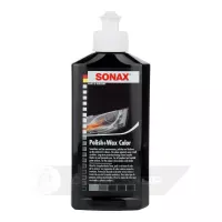 Кольоровий поліроль з воском чорний 250 мл SONAX Polish & Wax Color NanoPro (296141)