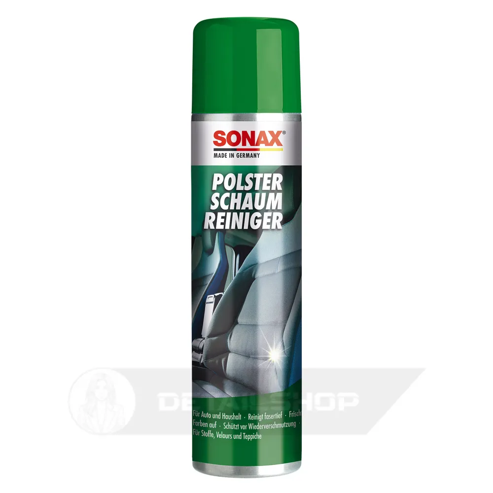 Пінний очищувач плям текстильного салону 400 мл SONAX Foam Upholstery Cleaner (306200)