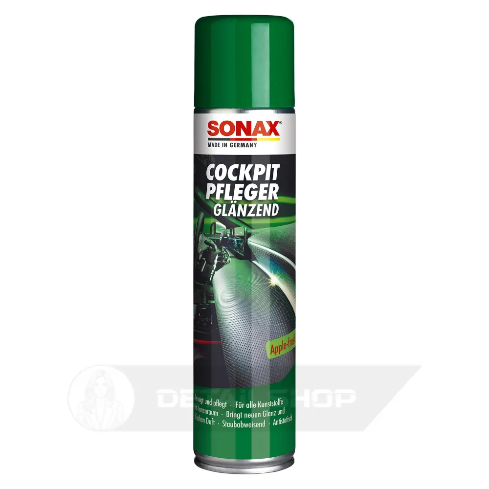Очисник пластику глянцевий 400 мл SONAX Cockpitpfleger - apple-fresh (344300)