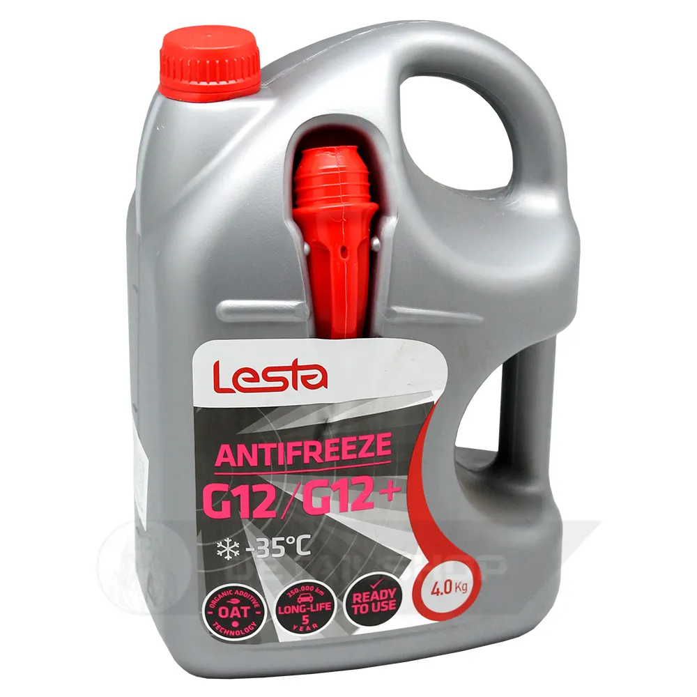 Антифриз G12/G12+ -35 °С рожевий 4 л Lesta (390570)