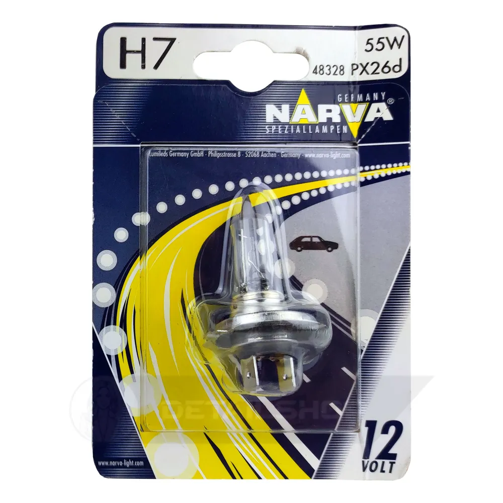 Лампа автомобільна галогенна NARVA H7 48328 1 шт (399182)