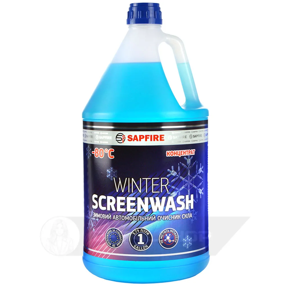 Концентрат омивача скла зимовий -80 ° С 3,79 л SAPFIRE - морський бриз (400663)