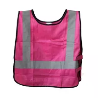 Жилет сигнальний дитячий S рожевий SH-026 SAPFIRE (400779)