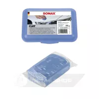 Синя глина для очищення лакофарбових поверхонь і скла 200 г SONAX Clay (450205)