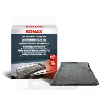 Салфетка из микрофибры для наружного применения 80х50 см SONAX Microfaser Trocken Tuch PLUS (451200)