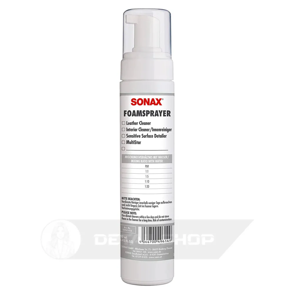 Піноутворювач ручний 250 мл SONAX PROFILINE Foam Sprayer (496141)