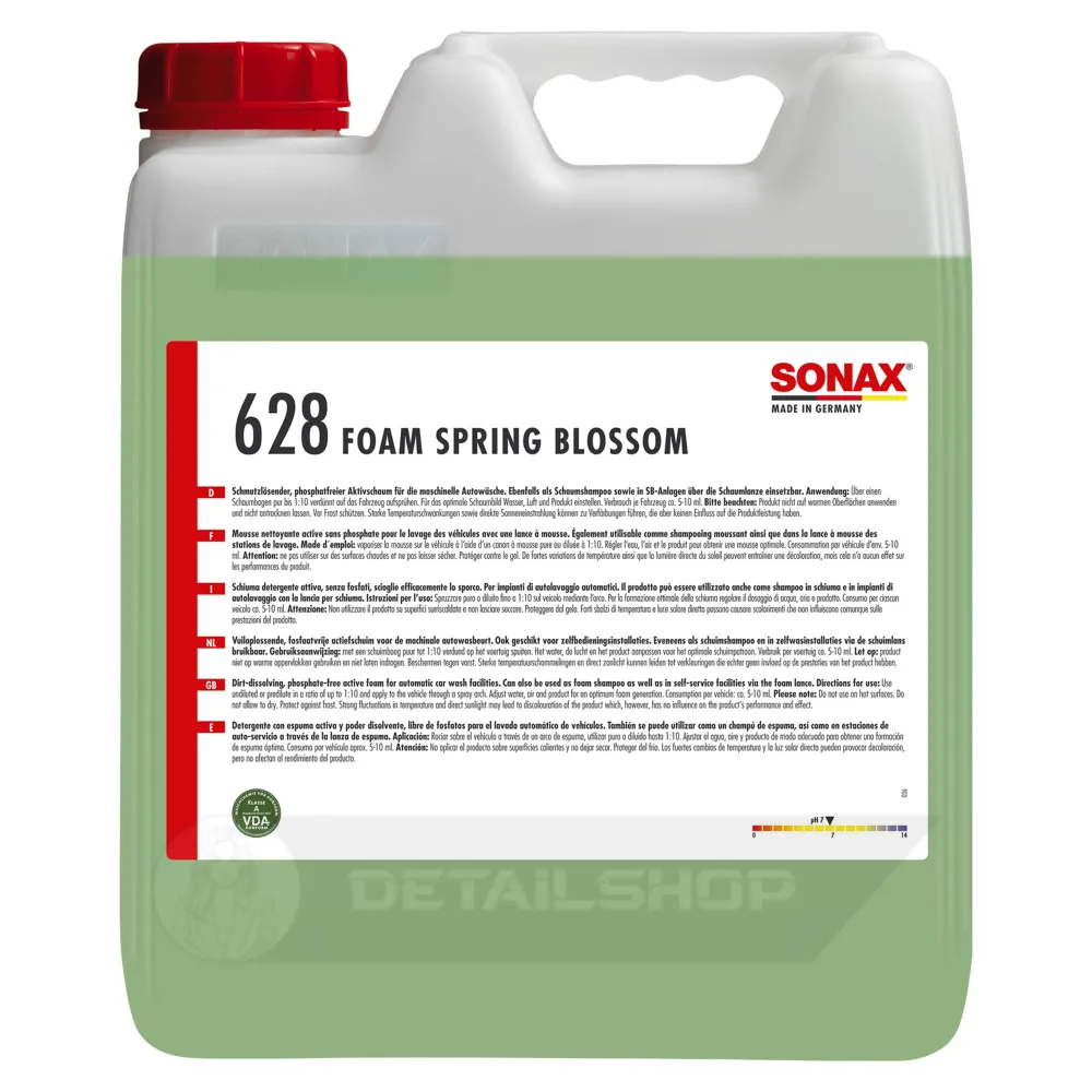 Активна піна для бесконтактної мийки 10 л SONAX Foam Spring Blossom (628600)