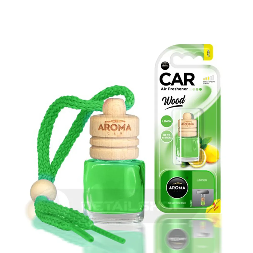 Автомобильный ароматизатор Aroma Car Wood - Lemon 6 мл (631081)