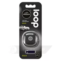 Автомобільний ароматизатор Aroma Car Loop Gel - Black (631135)