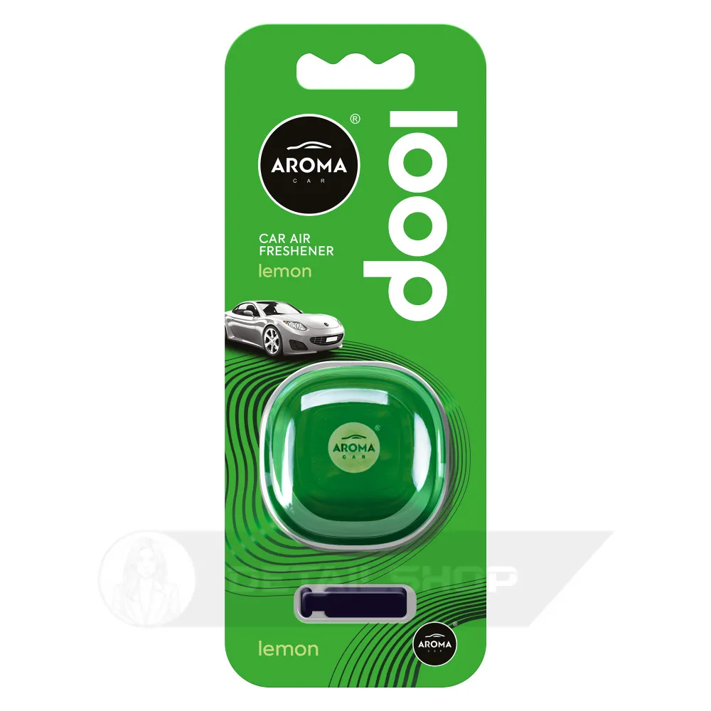 Автомобільний ароматизатор Aroma Car Loop Gel - Lemon (631166)