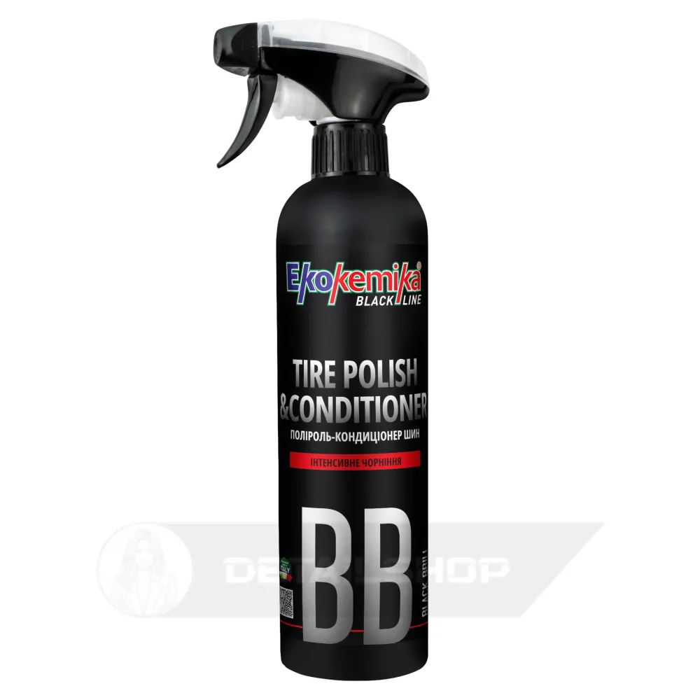 Поліроль-кондиціонер шин 500 мл Ekokemika Black Line TIRE POLISH&CONDITIONER (780590)