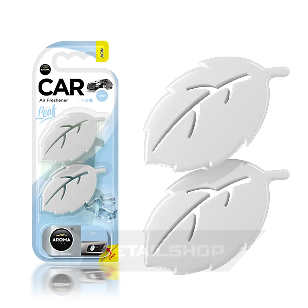 Автомобільний ароматизатор Aroma Car Leaf 3D Mini - Ice (831334)