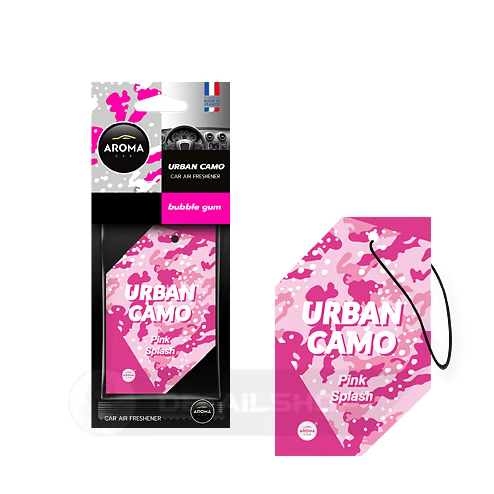 Автомобильный ароматизатор Aroma Car Urban Camo - Pink Splash (831679)