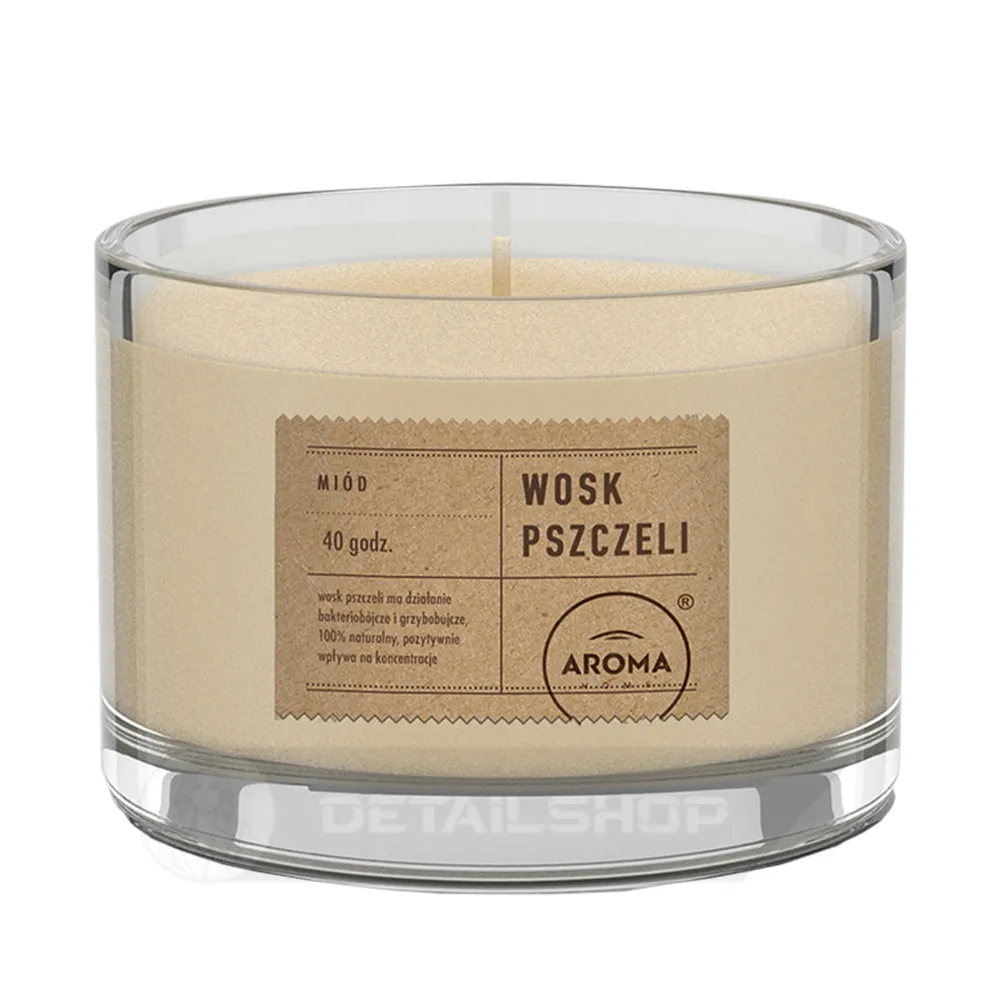Ароматична свічка з бджолиного воску Aroma Home Natural - BeesWax 115 г (835745)