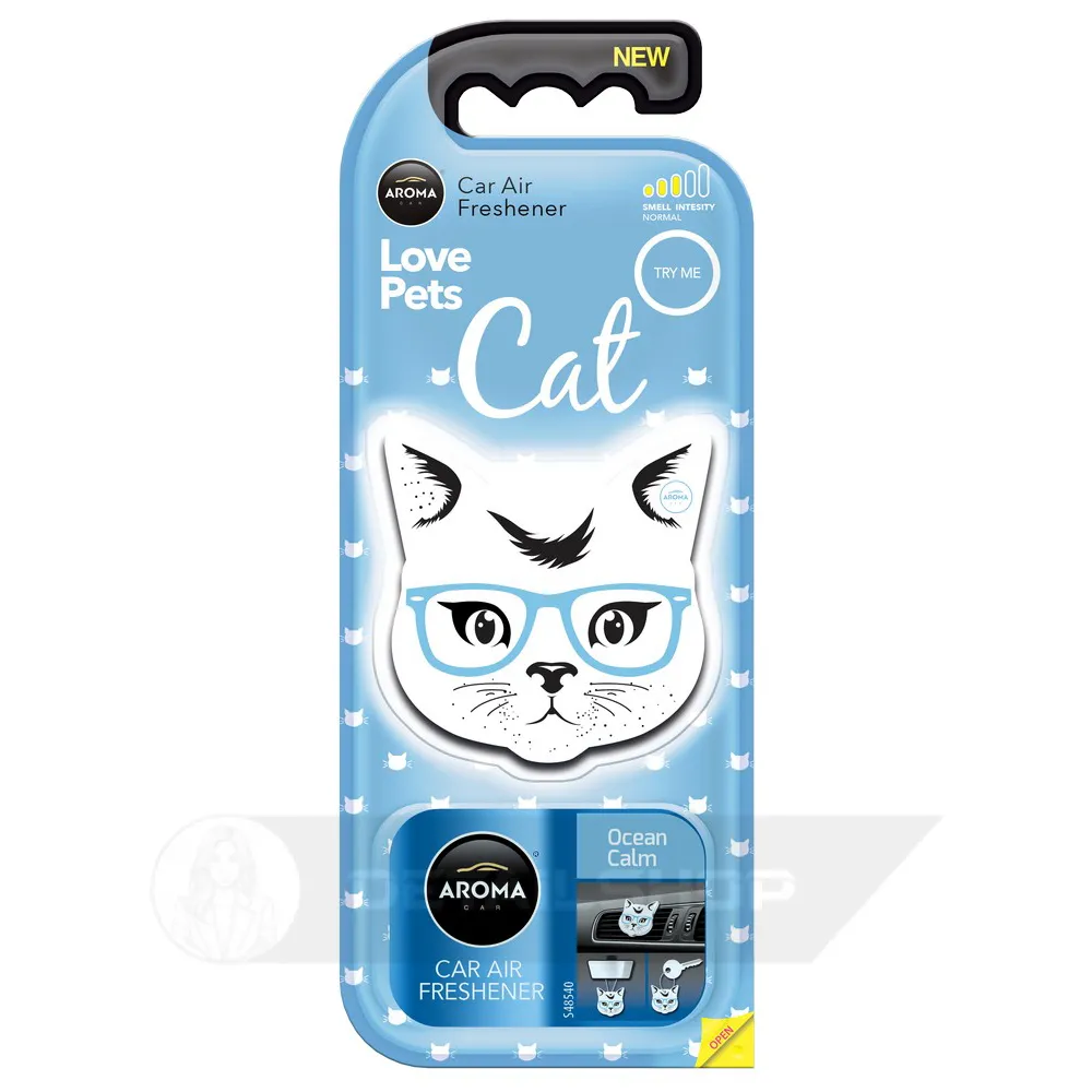 Автомобільний ароматизатор Aroma Car Cat - Ocean Calm (925692)