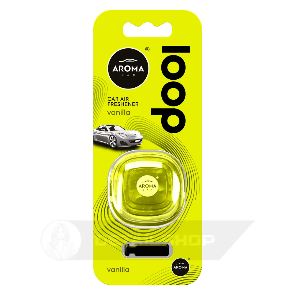 Автомобільний ароматизатор Aroma Car Loop Gel - Vanilla (925999)
