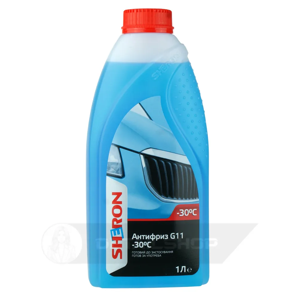 Антифриз G11 -30 ° C блакитний 1 л SHERON (990973)