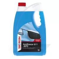 Антифриз G11 -30 ° C блакитний 5 л SHERON (990997)