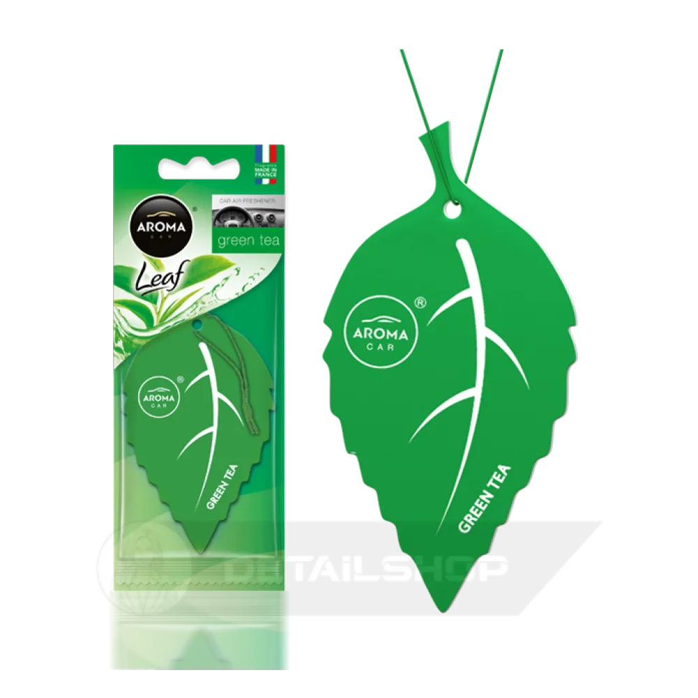 Автомобільний ароматизатор Aroma Car Leaf - Green Tea (922578)