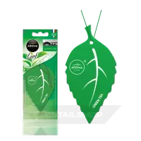 Автомобільний ароматизатор Aroma Car Leaf - Green Tea (922578)