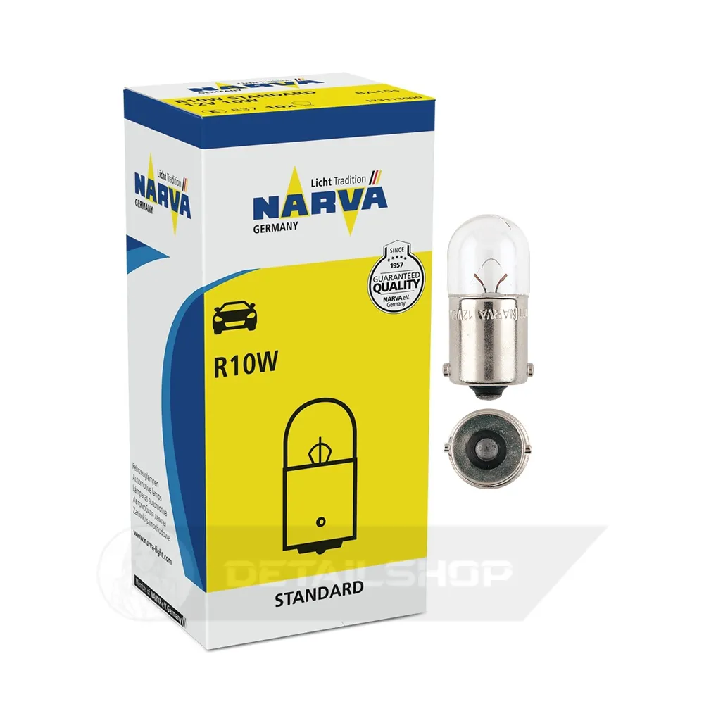Лампа автомобільна сигнальна NARVA R10W 17311 1 шт (240064)