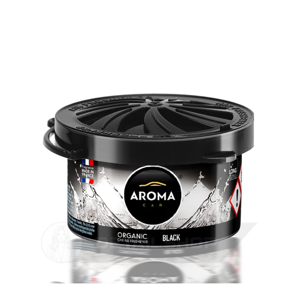 Автомобільний ароматизатор Aroma Car Organic - Black (921038)
