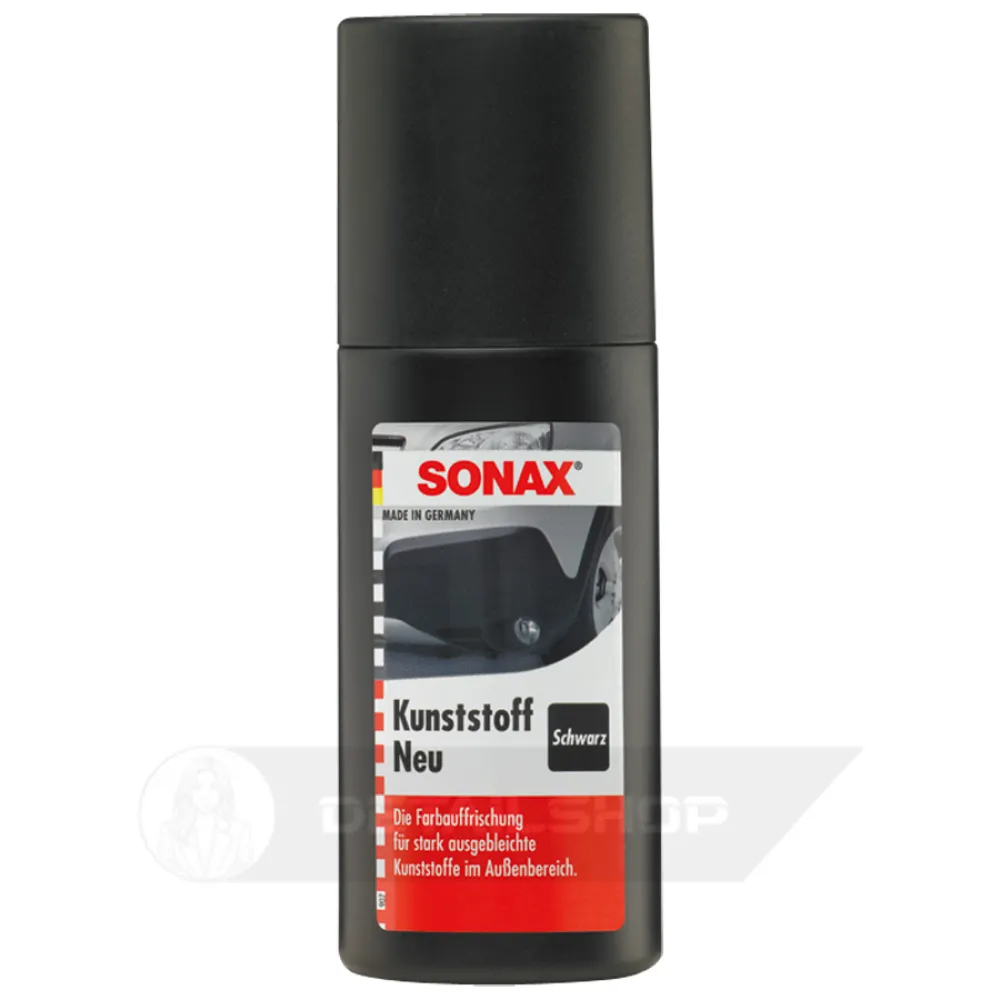 Чорнитель пластику з аплікатором 100 мл SONAX Plastic New Black (409100)