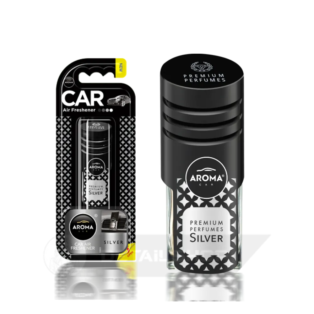 Автомобільний ароматизатор Aroma Car Prestige Vent - Silver (832034)