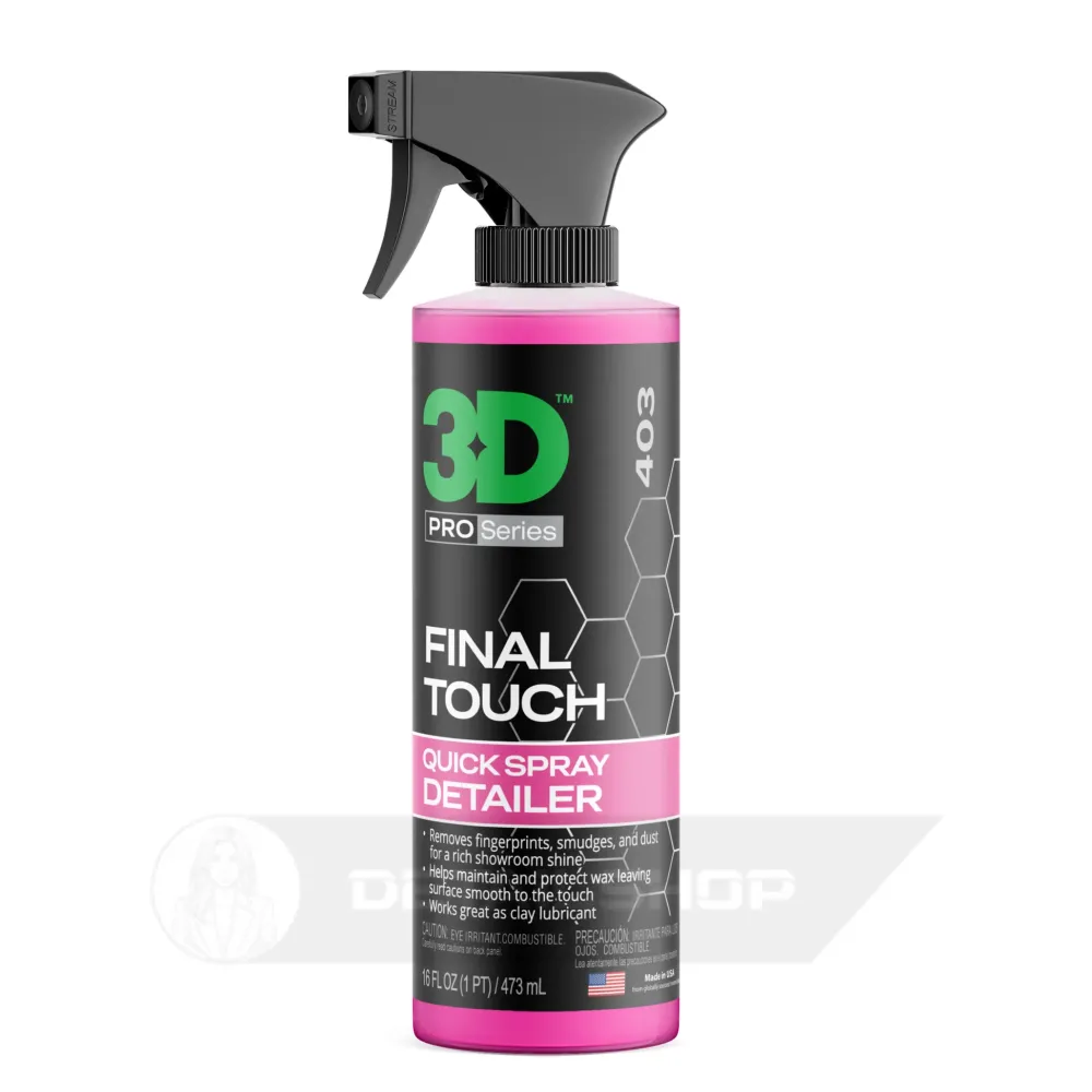 3D Car Care Final Touch