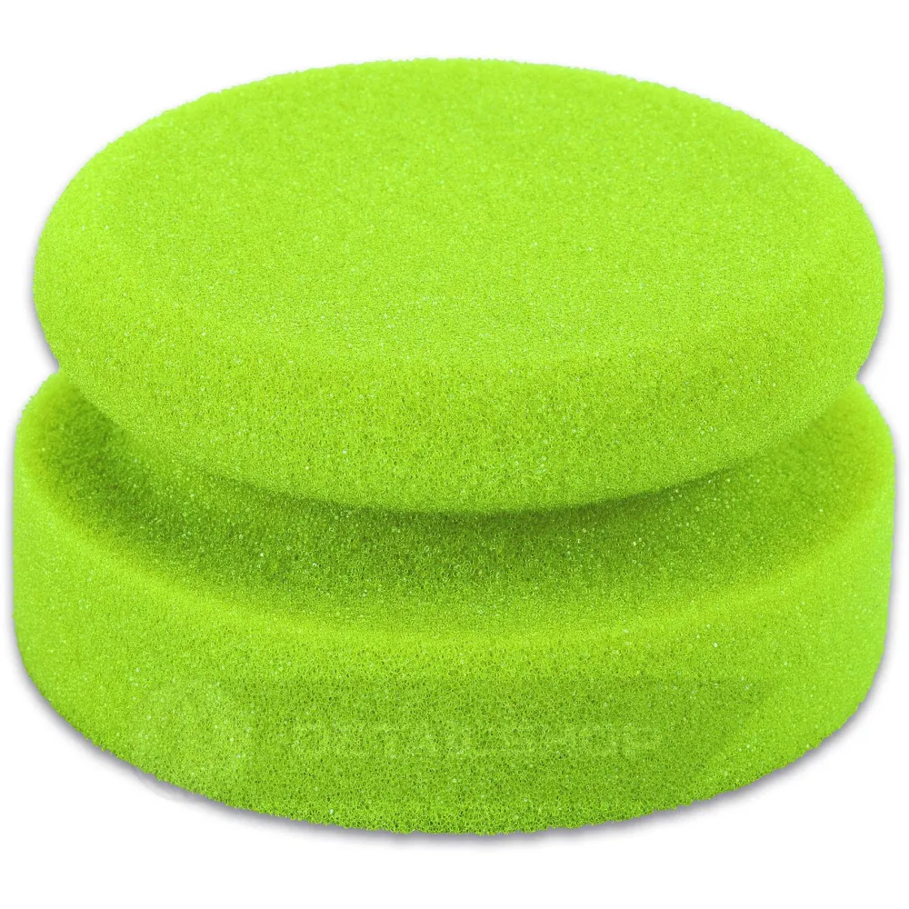 POLYTOP Applikator-Puck grün soft 90 mm - полірувальний круг м'який