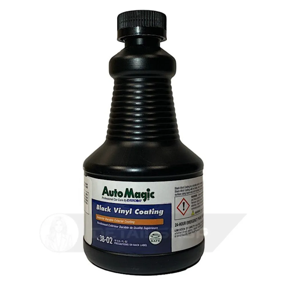 Auto Magic Black Vinyl Coat фарба для зовнішнього пластику (чорна)