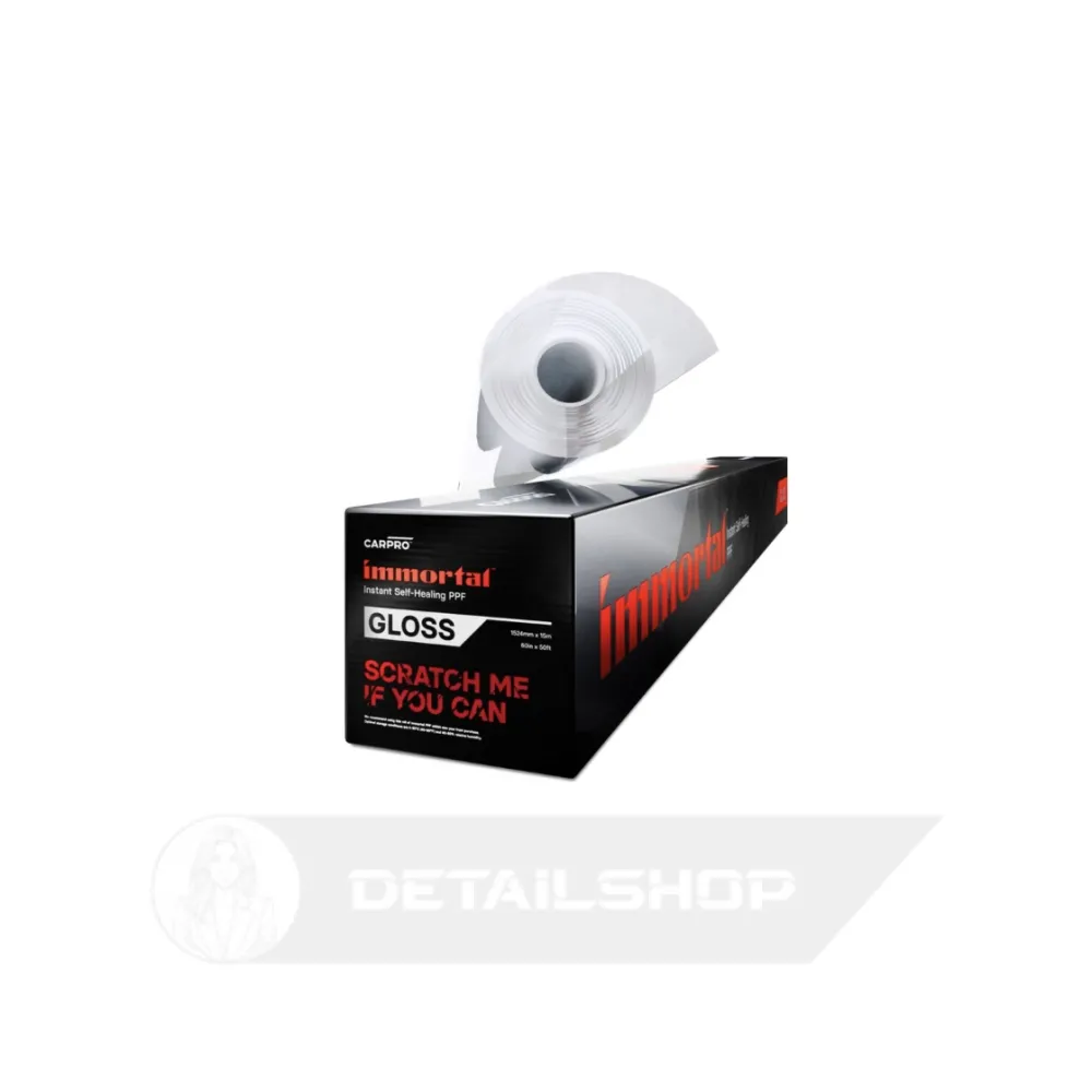CARPRO Immortal PPF GLOSS - поліуретанова плівка з прозорим покриттям