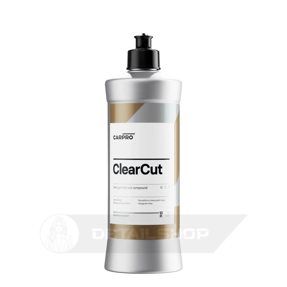 CARPRO ClearCUT 500 ml - полировальная паста для быстрой полировки, без силикона, воска или наполнителей