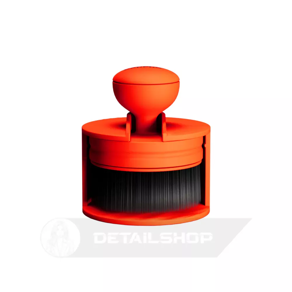CARPRO DarkSide tyre brush -  аплікатор з тримачем для забарвлення гуми та пластику