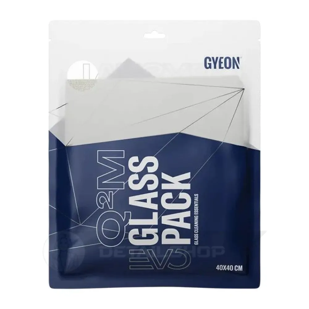 Gyeon Q²М GLASS PACK EVO 40x40 см (2шт) - серветка для скла 