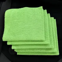 Універсальна серветка з мікрофібри зелена Allrounder Towel 5 шт