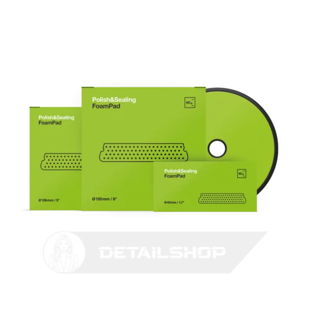 Полірувальний круг зелений Polish & Sealing Foam Pad 150 мм