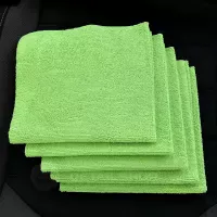 Універсальна серветка з мікрофібри зелена Allrounder Towel 5 шт