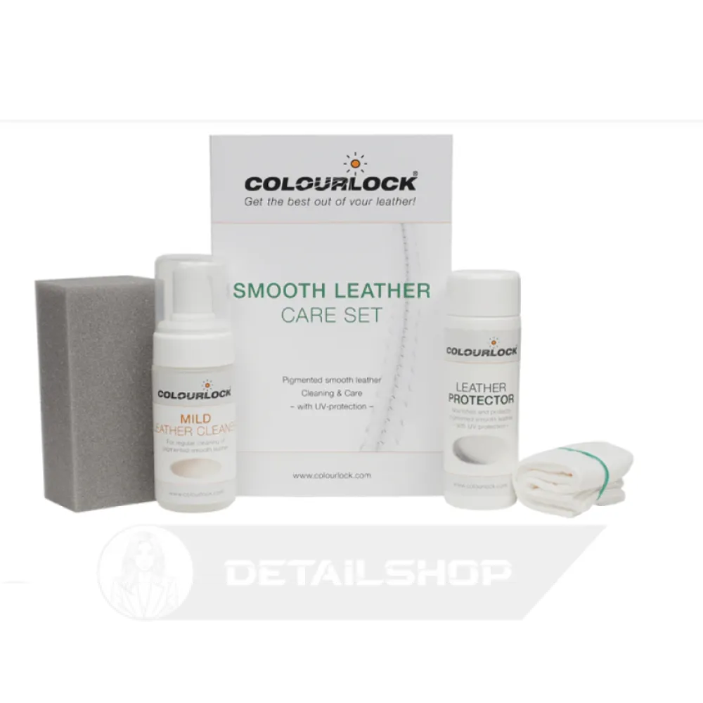 Набір для догляду за гладкою шкірою з захистом Smooth Leather Care Kit with Leather Protector COLOUR