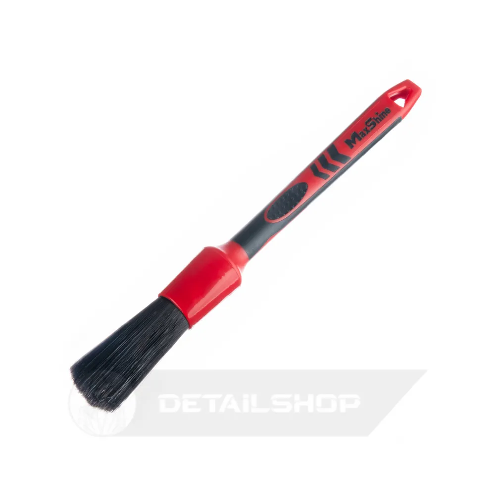 Хімстійкий пензель MaxShine Detailing Brush 16 mm Для внутрішнього та зовнішнього детейлінгу