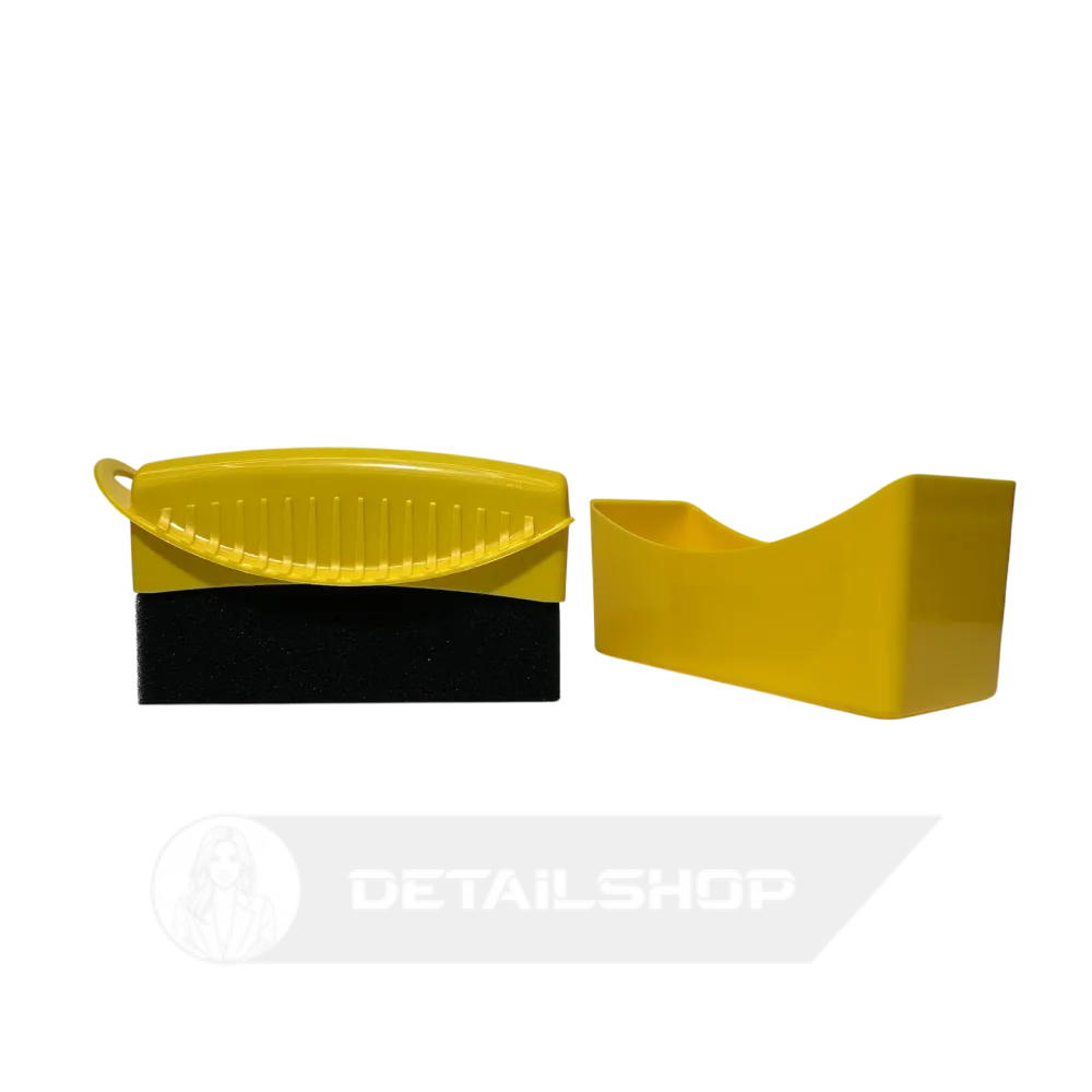 Аплікатор MaxShine Tire Foam Applicator Yellow Для чорніння гуми