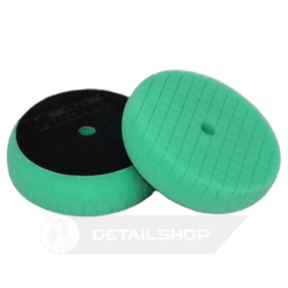 Полірувальний круг MaxShine Cross Cut Foam Pad Green Ø90 mm З твердого поролону, Ø80/90 мм