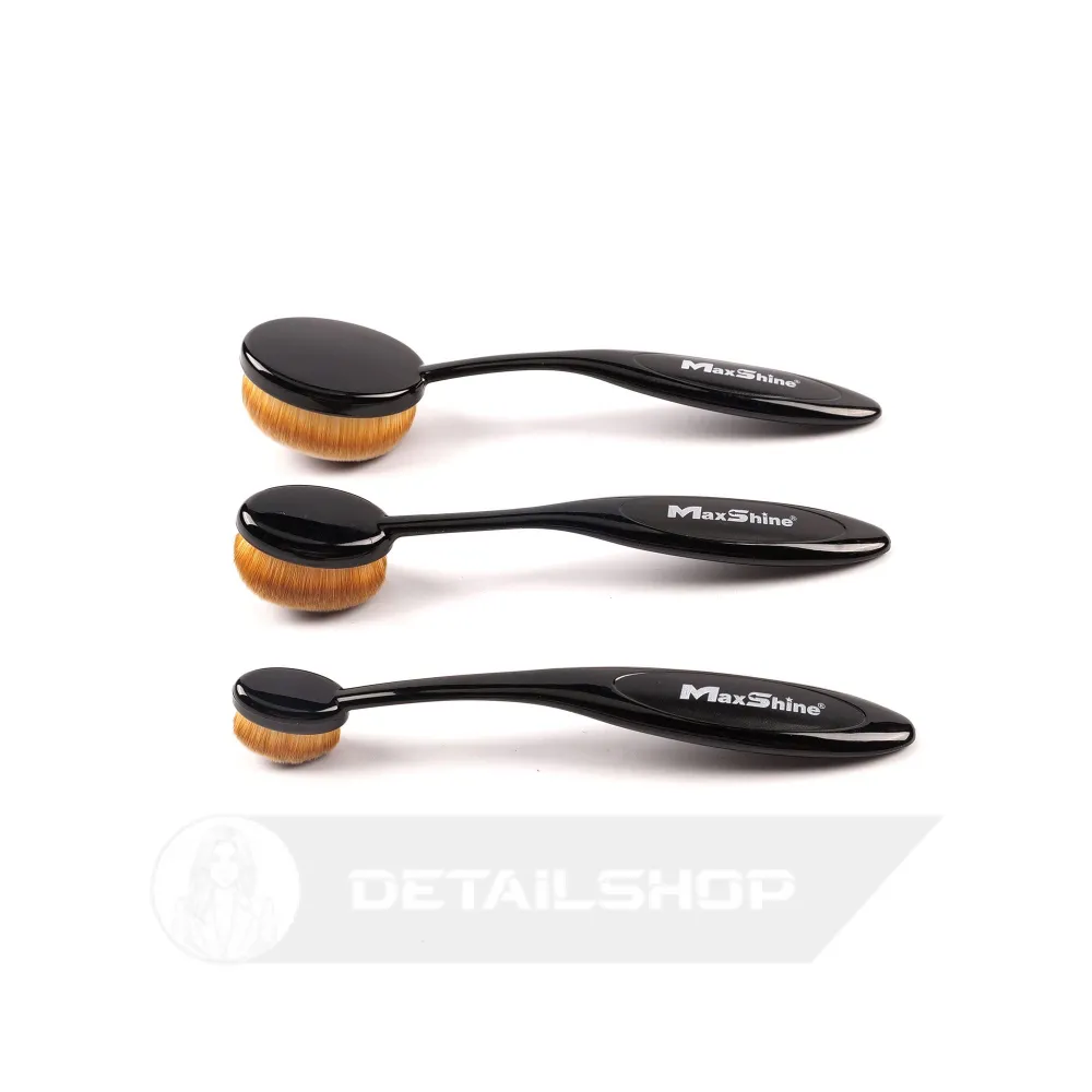 Набір ультрам'яких щіток MaxShine Rounded Brush Combo Для очищення делікатних поверхонь