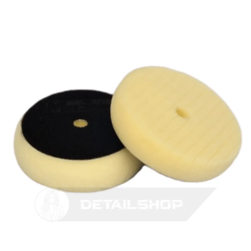 Полірувальний круг MaxShine Cross Cut Foam Pad Yellow Ø90 mm З м'якого поролону, Ø80/90 мм