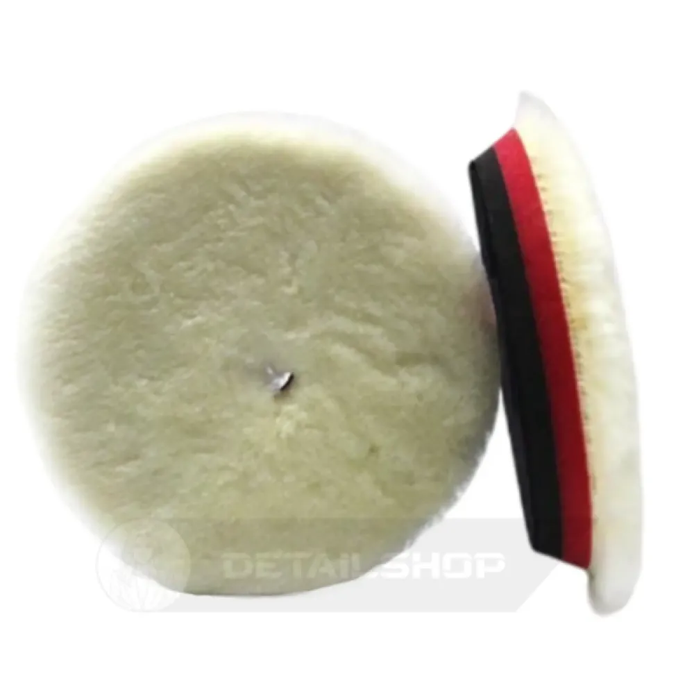 Полировальный круг MaxShine Wool Cutting Pad Ø75 TRB Из жёсткой шерсти, Ø75 мм