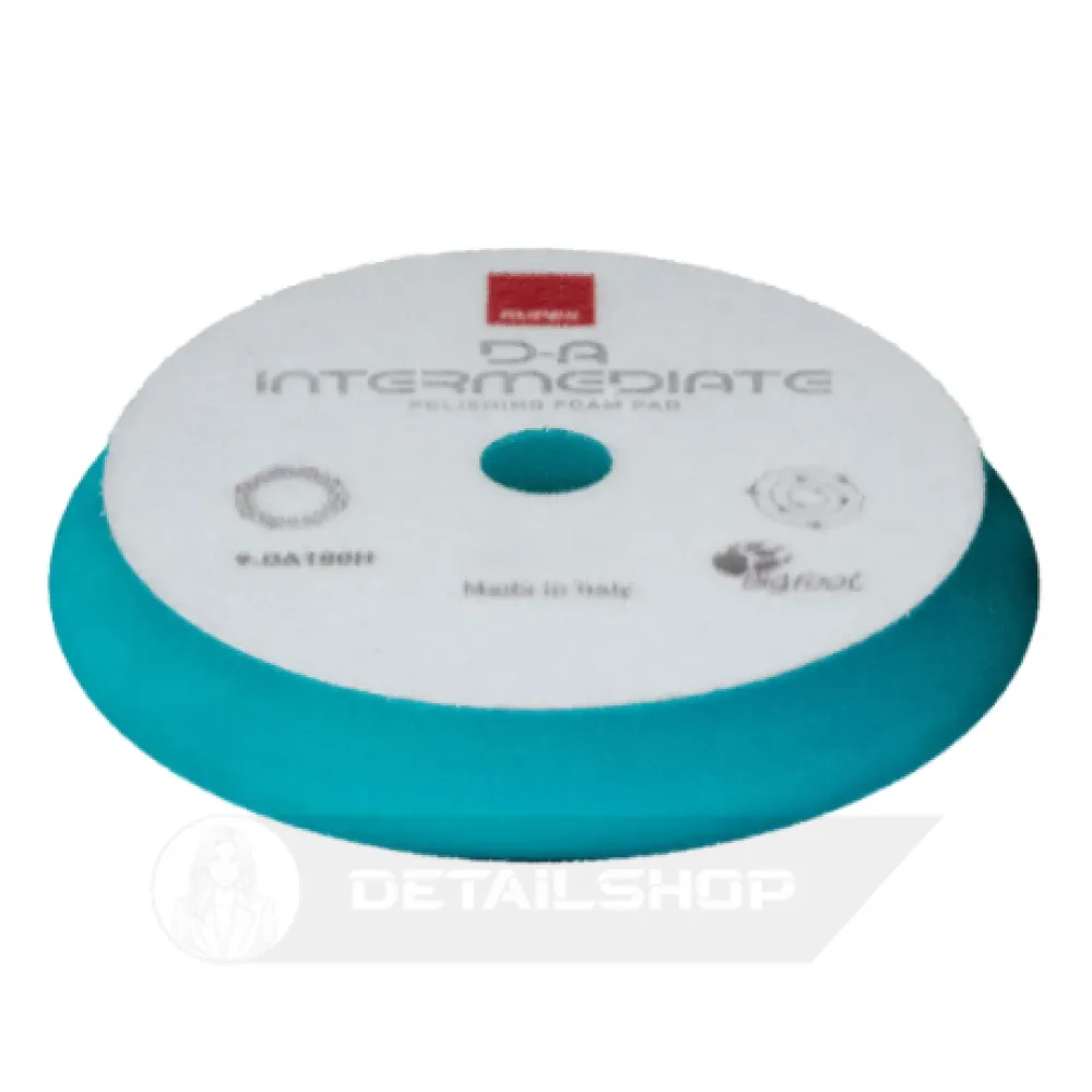 Полірувальний круг RUPES D-A Intermediate Foam Polishing Pad Ø180 mm З поролону середньої твердості, Ø150/180 мм