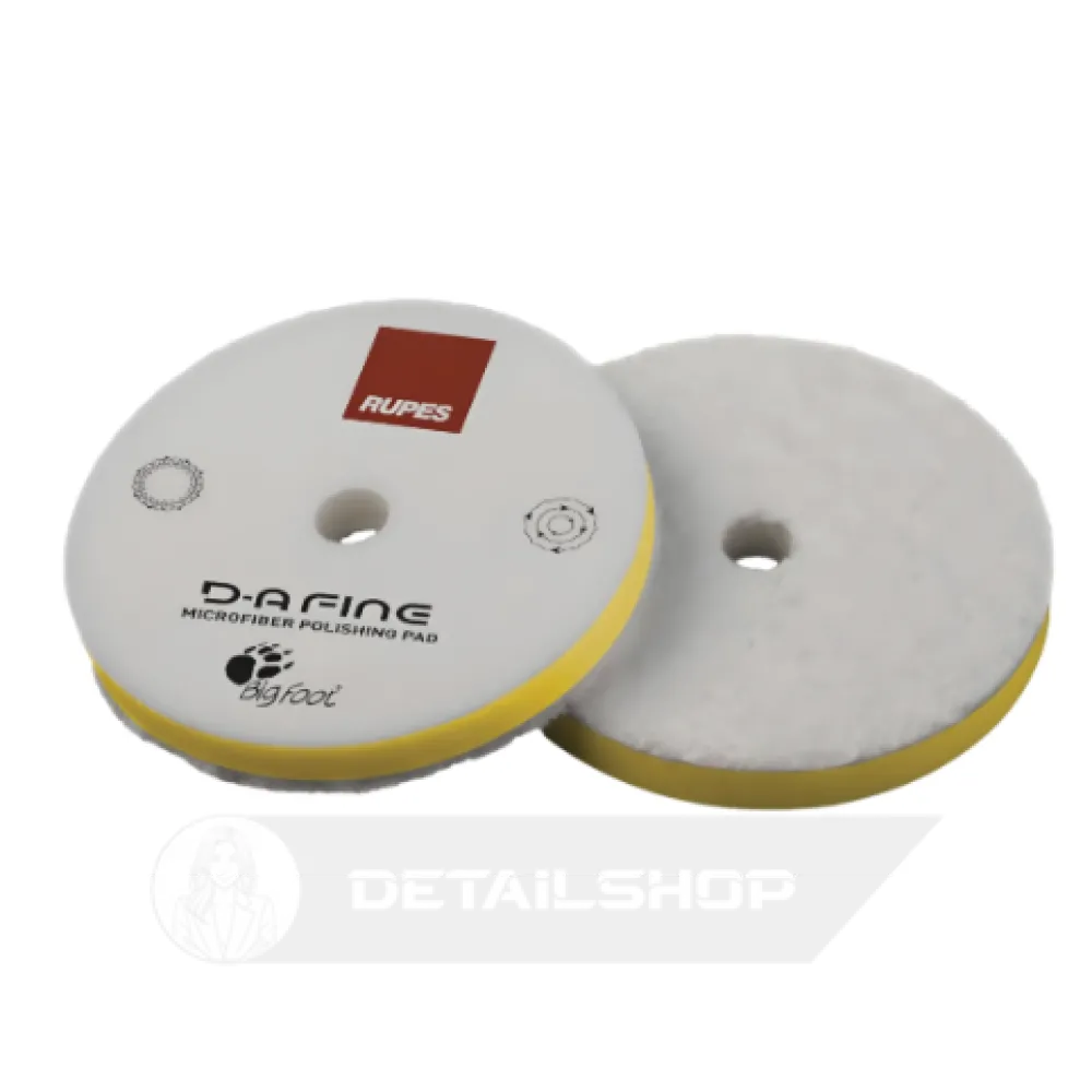 Полірувальний круг RUPES D-A Extra Cut Microfiber Pad Fine MF80M З м'якої мікрофібри, Ø80 мм