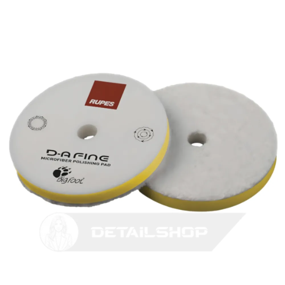 Полировальный круг RUPES D-A Extra Cut Microfiber Pad Ultra Fine MF160S Из ультрамягкой микрофибры, Ø160 мм